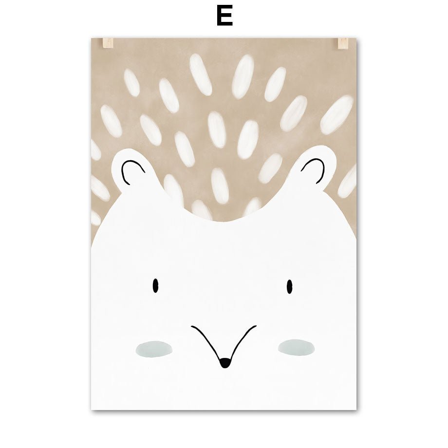 Modern Baby Room Wall Print - Little Pop