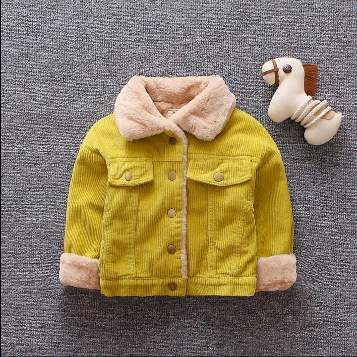 Kids’ Cotton Cartoon Jacket – Long - Sleeved Zip - Up Hoodie - Little Pop