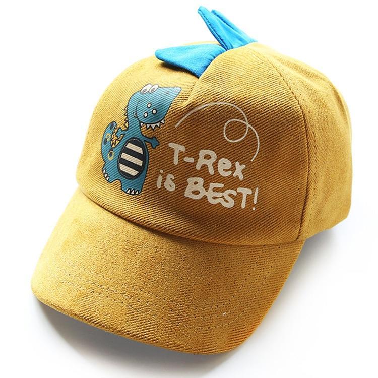 "T - REX IS BEST" Kids Dinosaur Hat - Little Pop