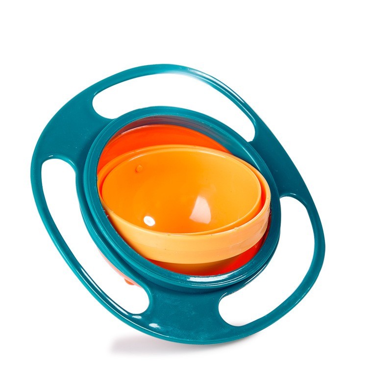 360° Rotate Spill-Proof Bowl for Kids