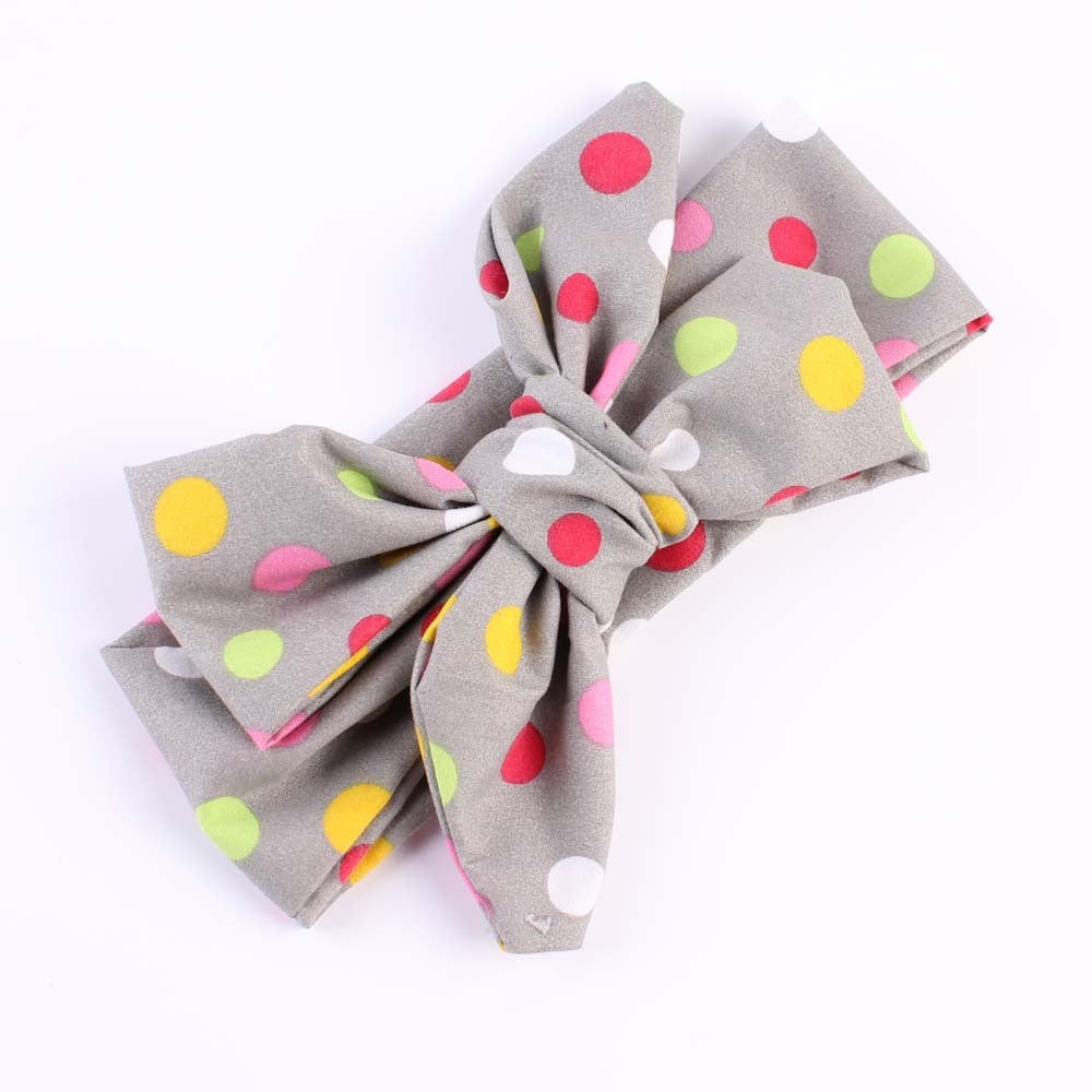 Baby Hair Tie with Lace Bow