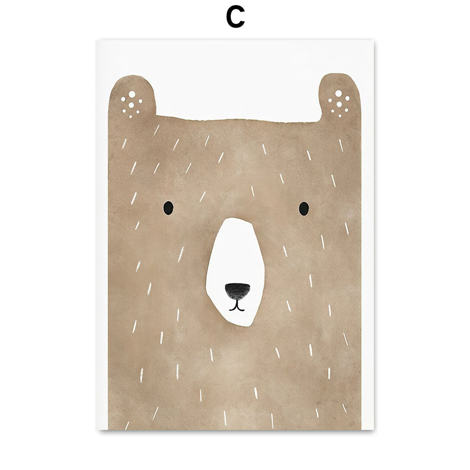 Modern Baby Room Wall Print