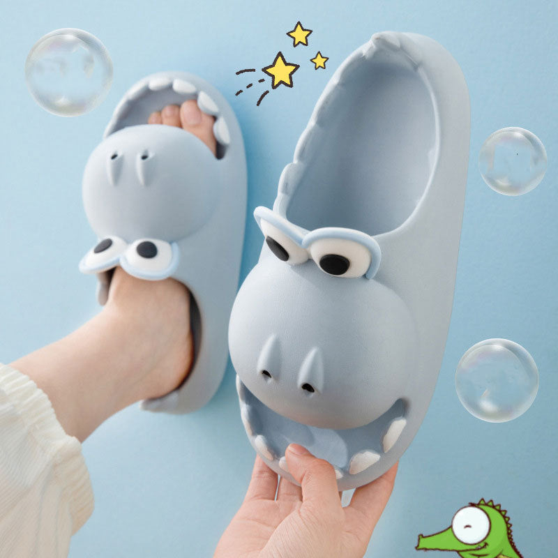 Cartoon Dinosaur Slippers