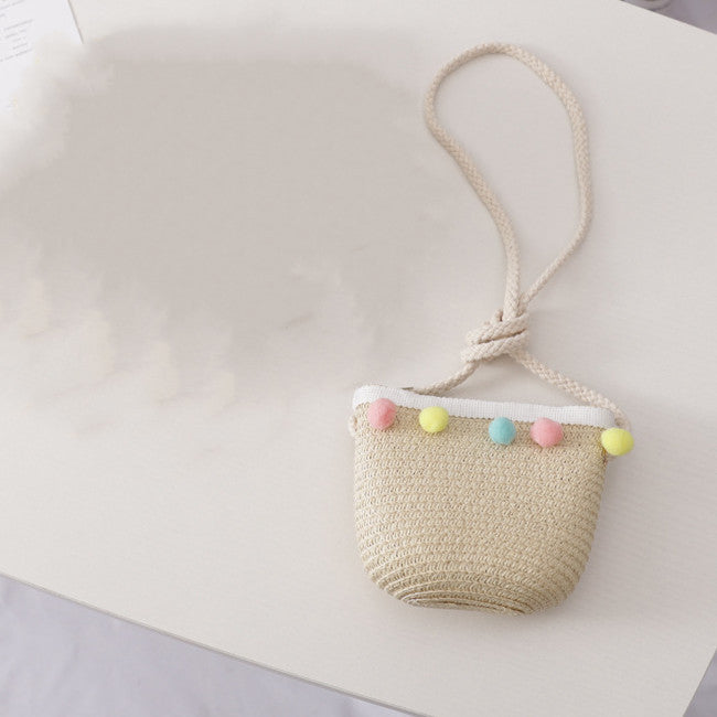 Stylish Straw Hat and Purse
