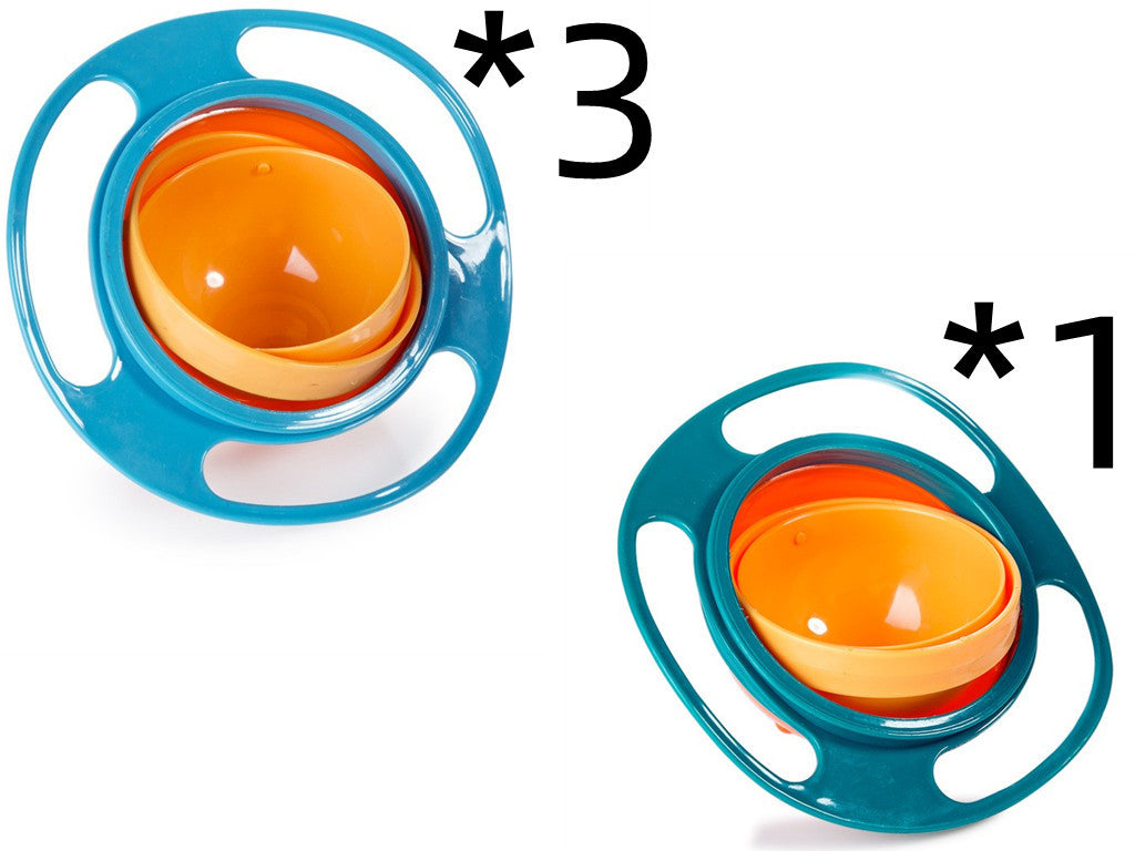 360° Rotate Spill-Proof Bowl for Kids