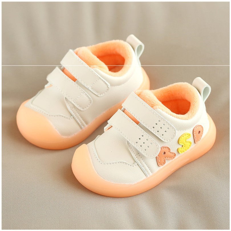 Cozy Toddler Shoes – Soft Sole + Velvet Warmth