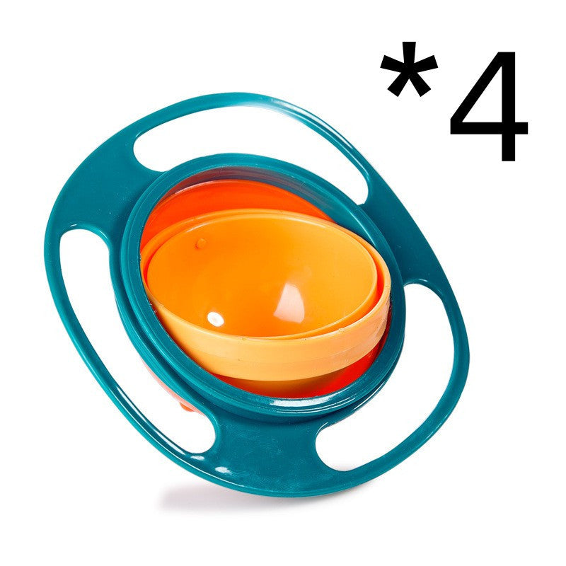 360° Rotate Spill-Proof Bowl for Kids