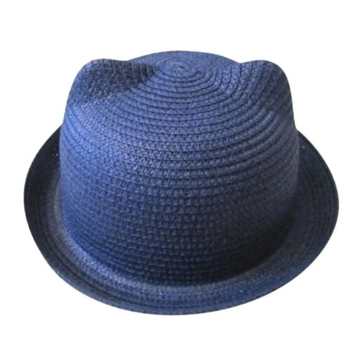 Cute Style Cat Ears Straw Hat