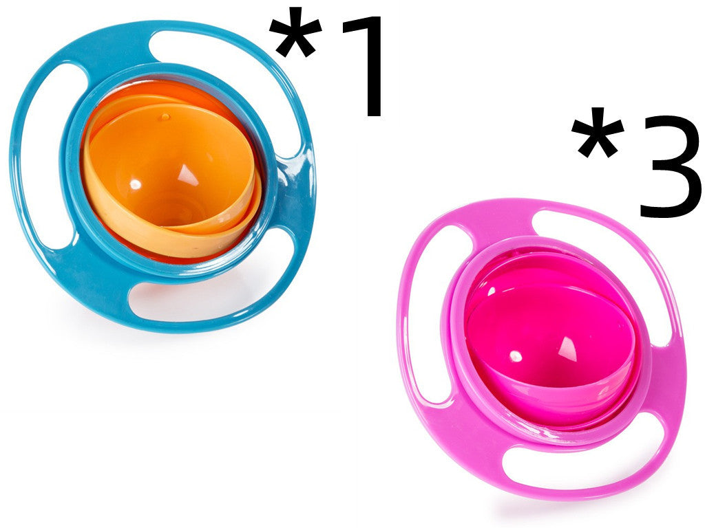 360° Rotate Spill-Proof Bowl for Kids