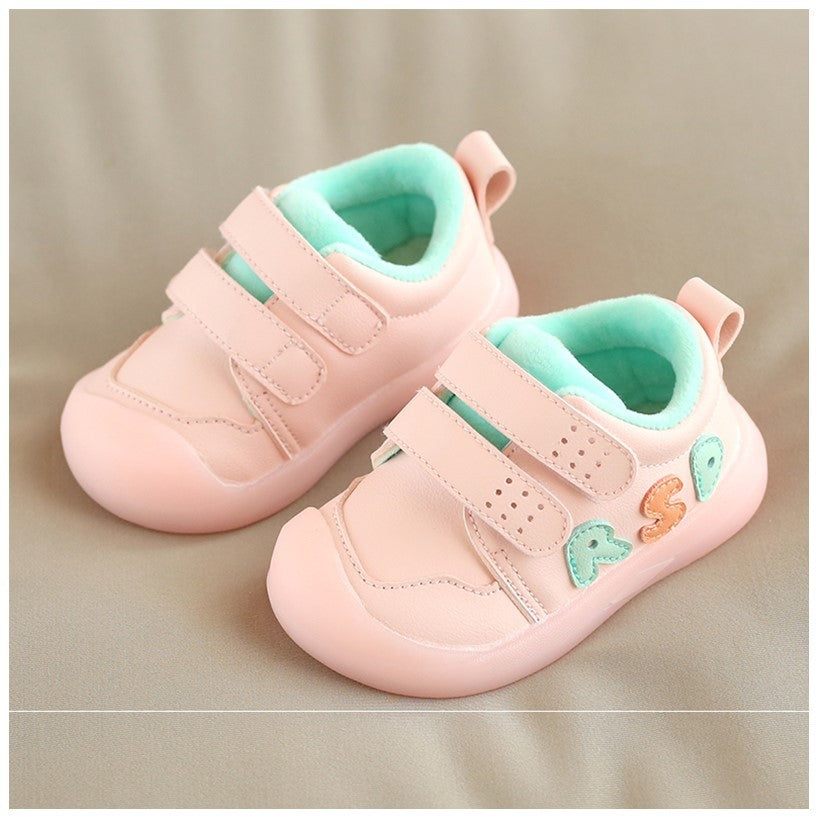 Cozy Toddler Shoes – Soft Sole + Velvet Warmth