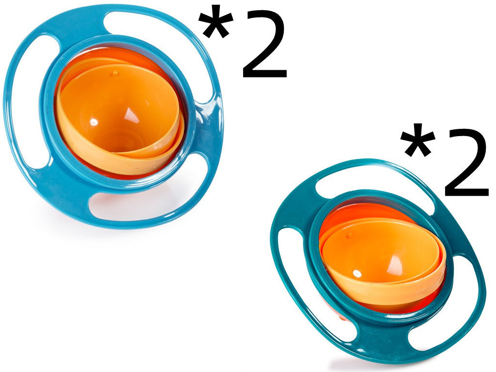 360° Rotate Spill-Proof Bowl for Kids