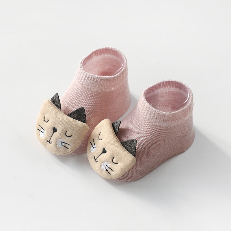 Kids’ Cartoon Animal Socks
