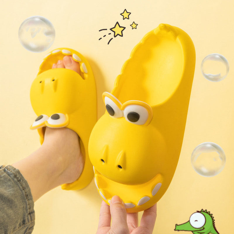 Cartoon Dinosaur Slippers