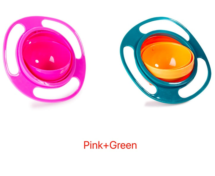 360° Rotate Spill-Proof Bowl for Kids