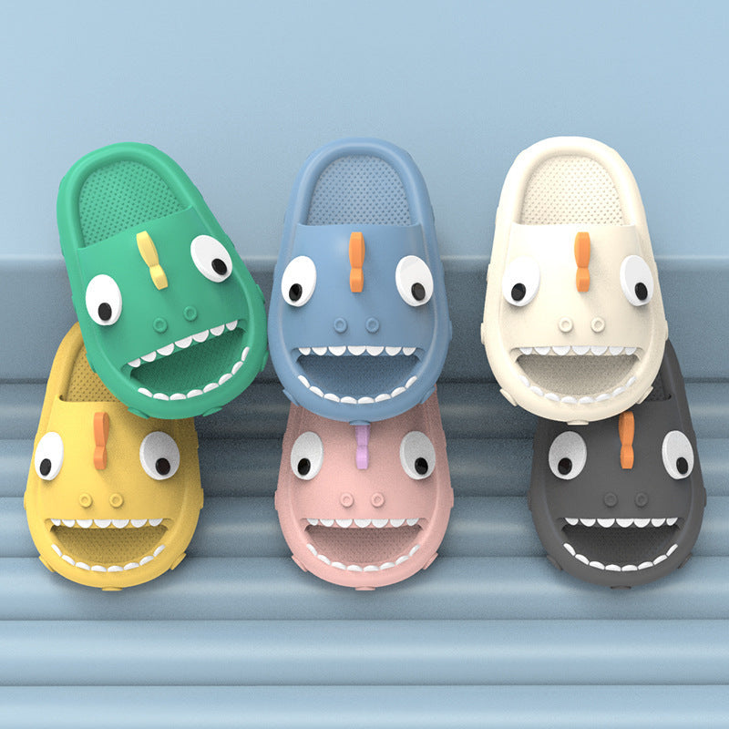 Toddler Shark Shower Slides