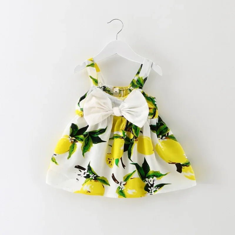 Adorable Sleeveless Newborn Princess Dress with Big Bow - Little Pop