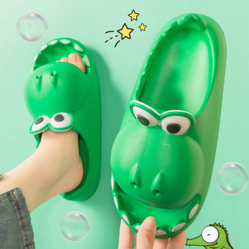 Cartoon Dinosaur Slippers