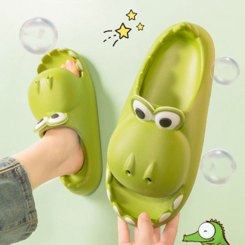 Cartoon Dinosaur Slippers