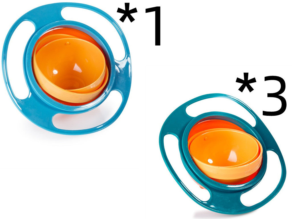 360° Rotate Spill-Proof Bowl for Kids