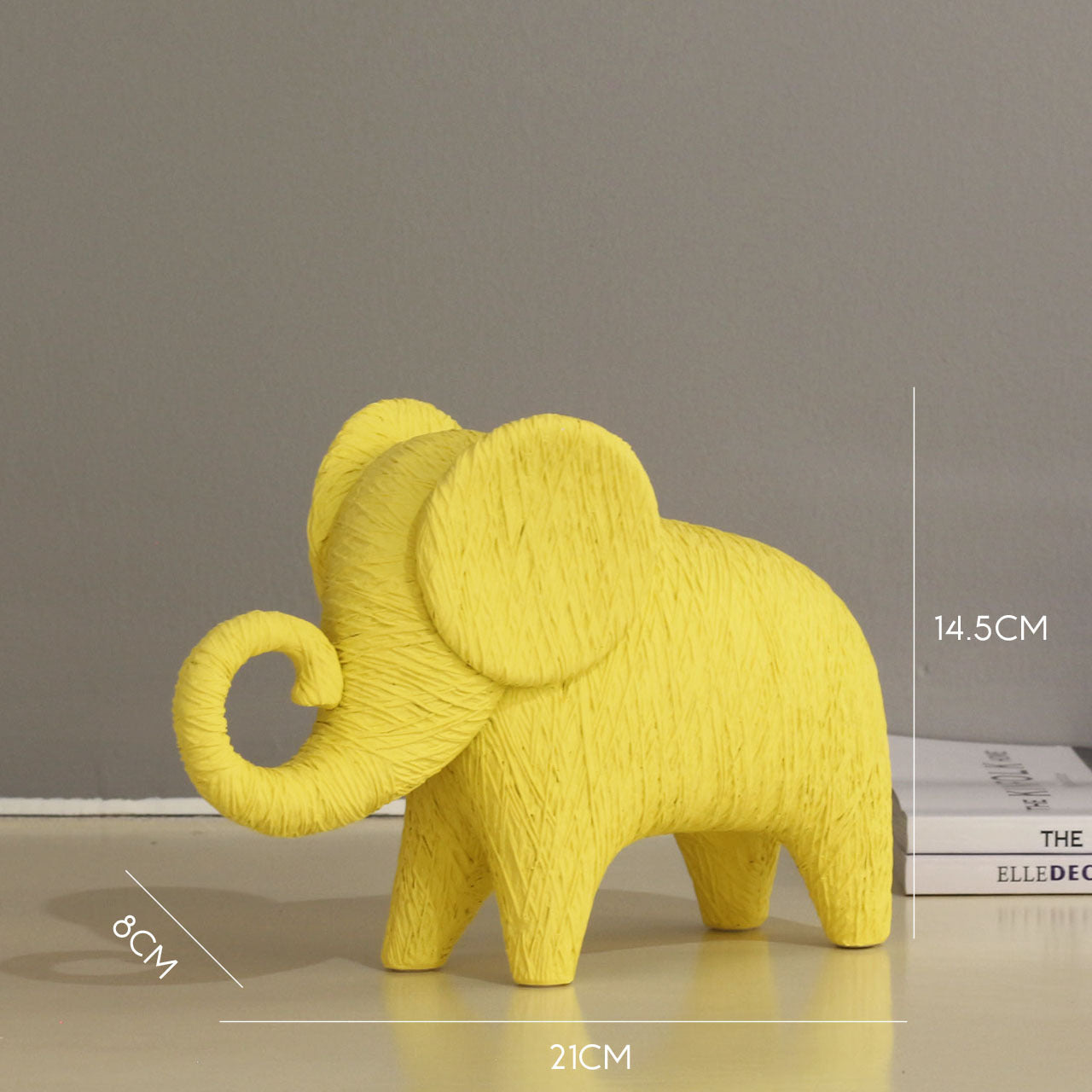 Resin Baby Elephant Figurine
