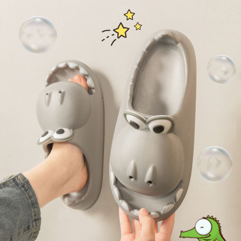 Cartoon Dinosaur Slippers