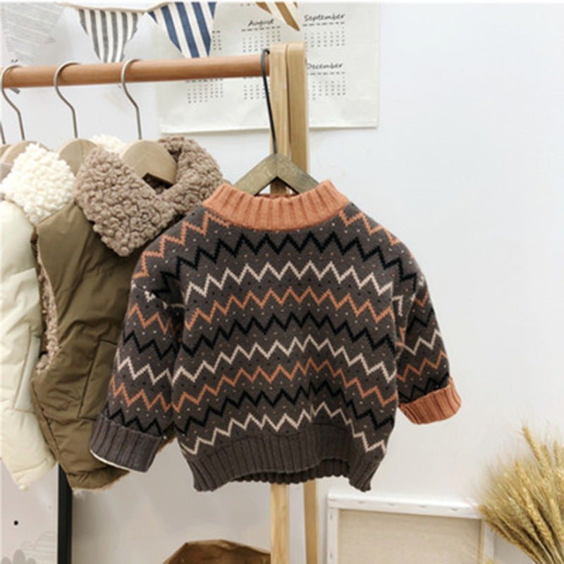 Baby Knit Sweater – Soft & Cozy Everyday Essential - Little Pop