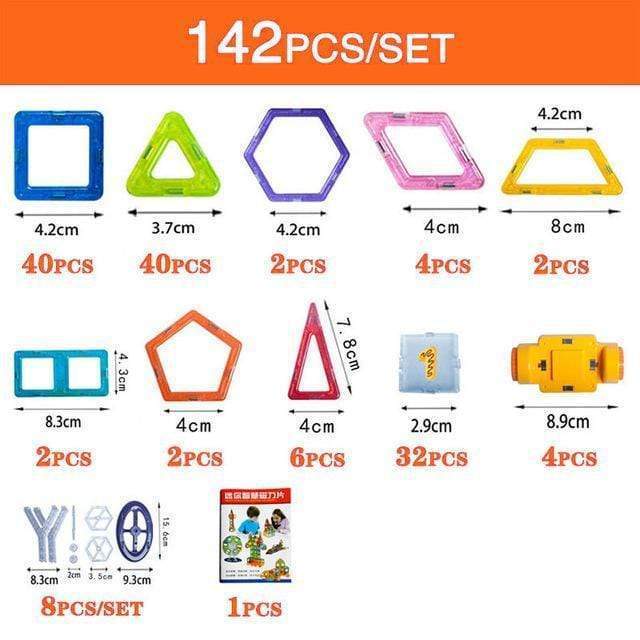 Magnetic Designer Blocks for Kids