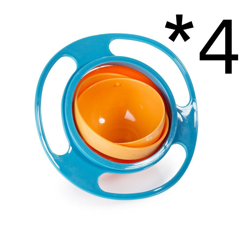 360° Rotate Spill-Proof Bowl for Kids