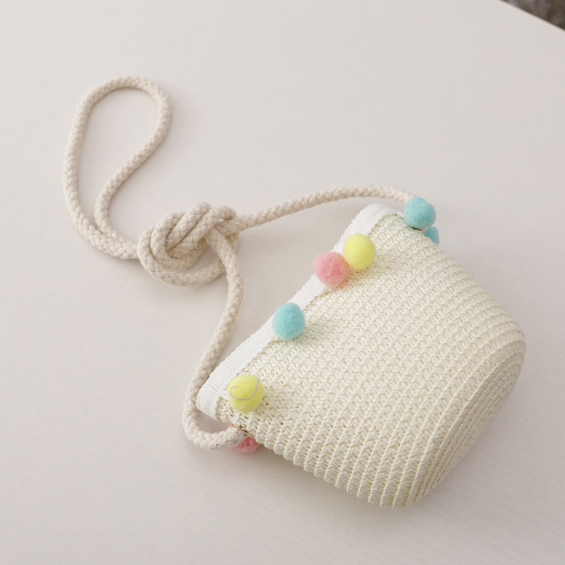 Stylish Straw Hat and Purse