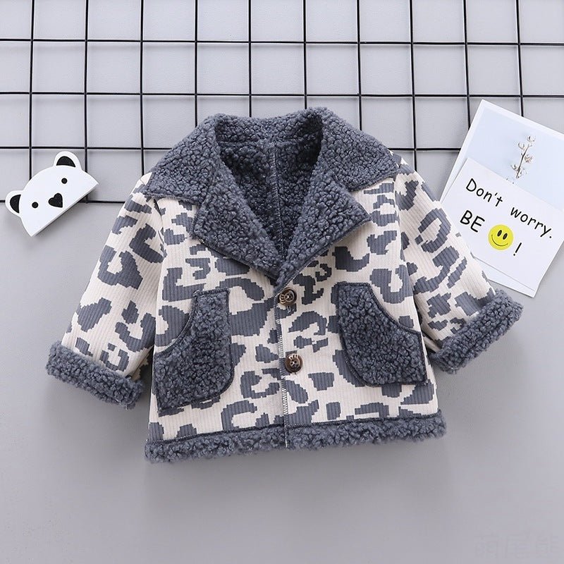 Kids’ Faux Fur Coat – Warm Winter Jacket for Boys & Girls - Little Pop