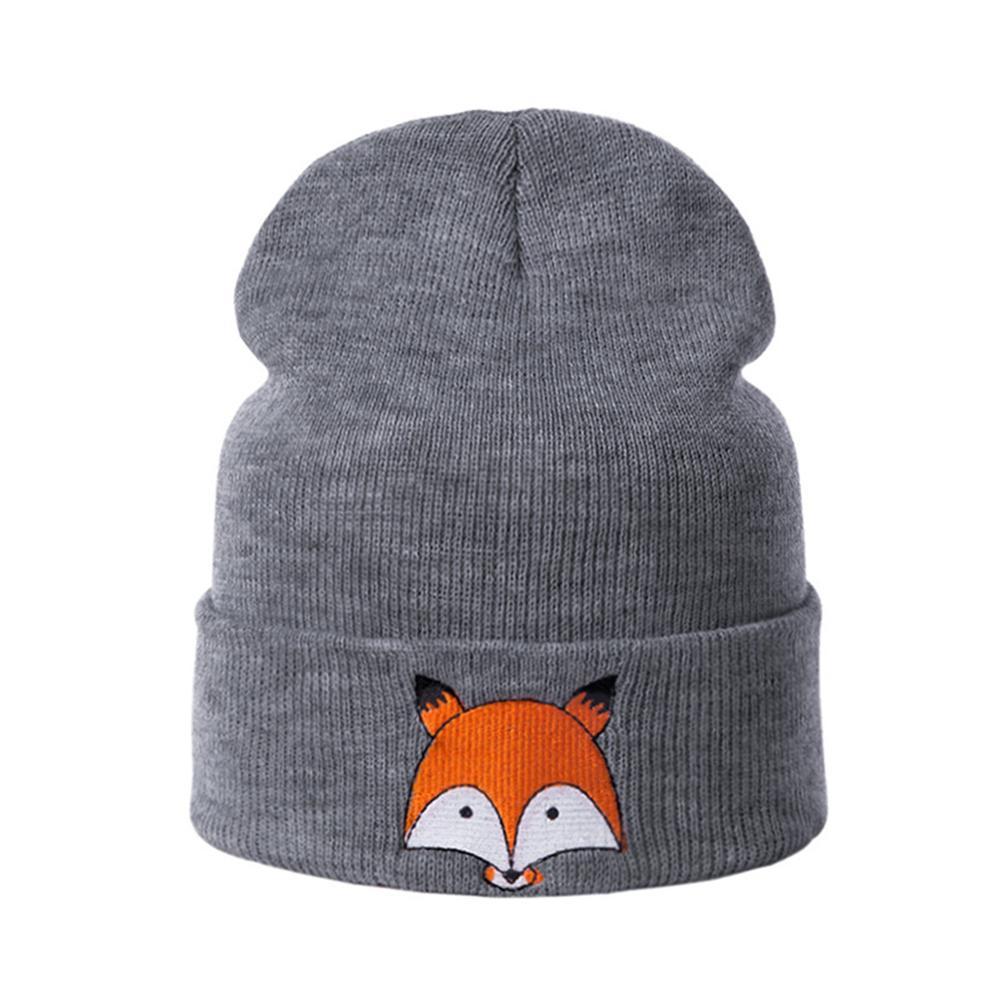 Children’s Wool Beanie – Soft Embroidered Cap - Little Pop
