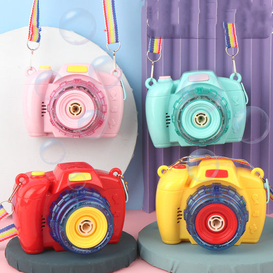 Kids’ Camera Bubble Machine – Automatic Bubble Blowing Toy