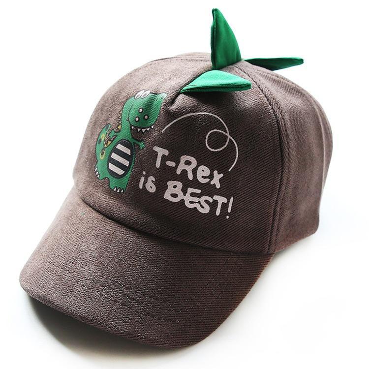 "T-REX IS BEST" Kids Dinosaur Hat