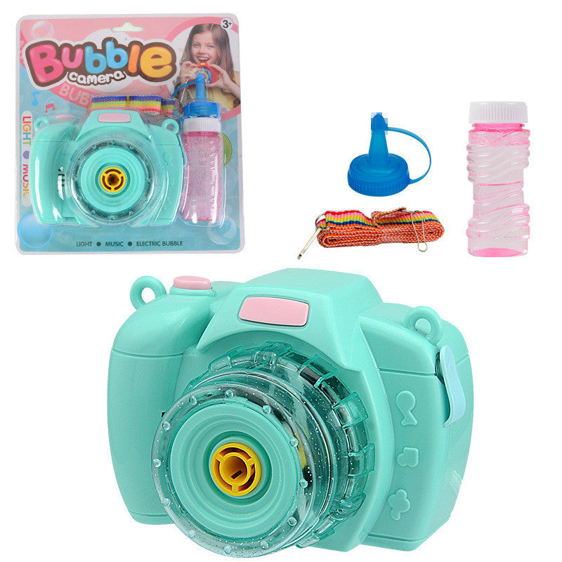 Kids’ Camera Bubble Machine – Automatic Bubble Blowing Toy
