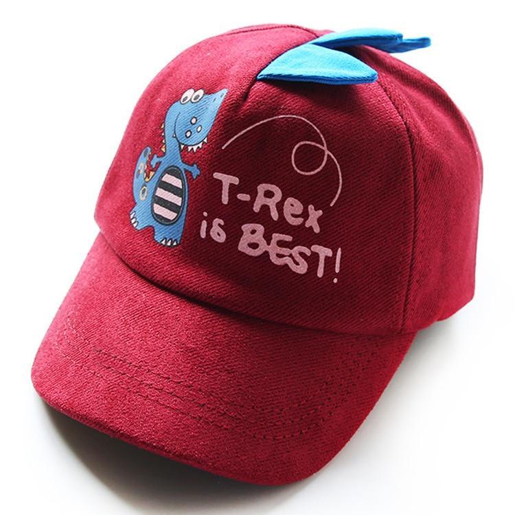 "T-REX IS BEST" Kids Dinosaur Hat