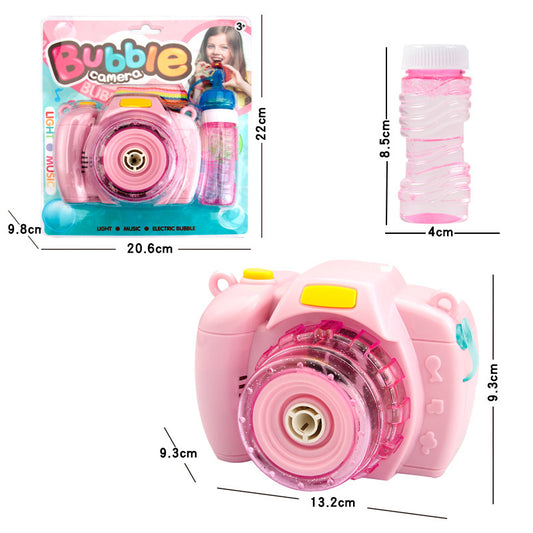 Kids’ Camera Bubble Machine – Automatic Bubble Blowing Toy