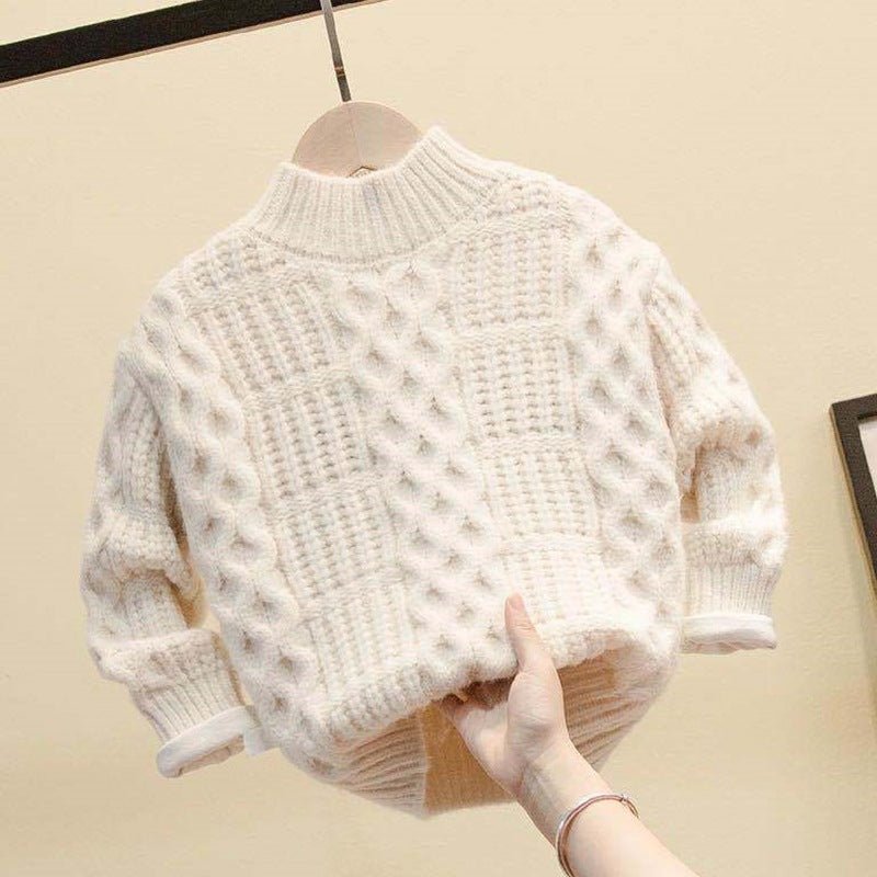 Boys Bright Color Sweater – Soft & Cozy Everyday Pullover - Little Pop