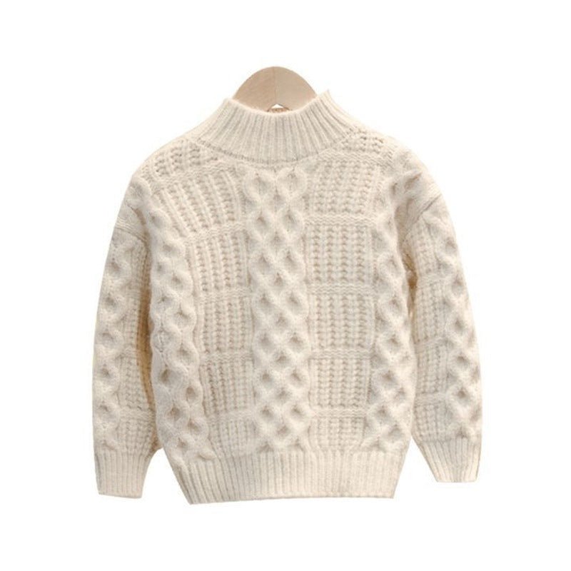 Boys Bright Color Sweater – Soft & Cozy Everyday Pullover - Little Pop