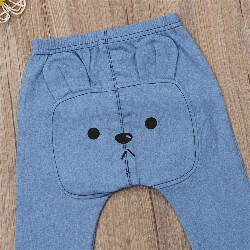 Stylish Baby Denim Pants – Unisex Jeans - Little Pop