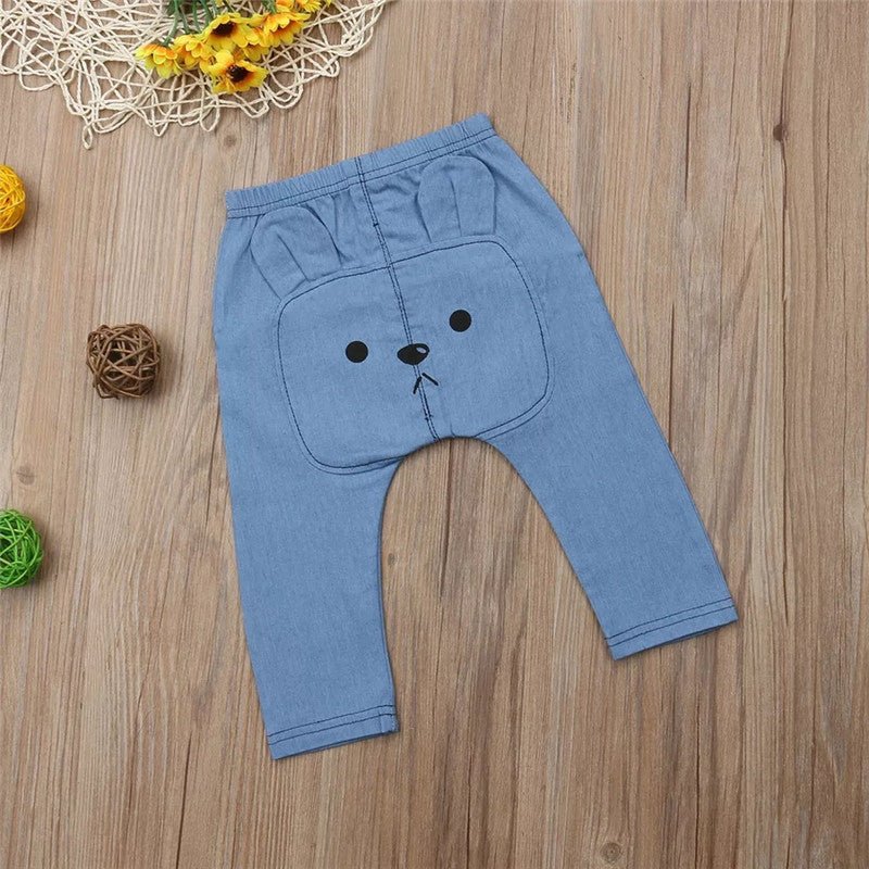 Stylish Baby Denim Pants – Unisex Jeans - Little Pop