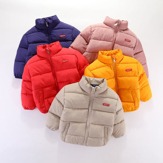 Kids’ Cotton Padded Jacket – Warm Winter Coat for Boys & Girls - Little Pop