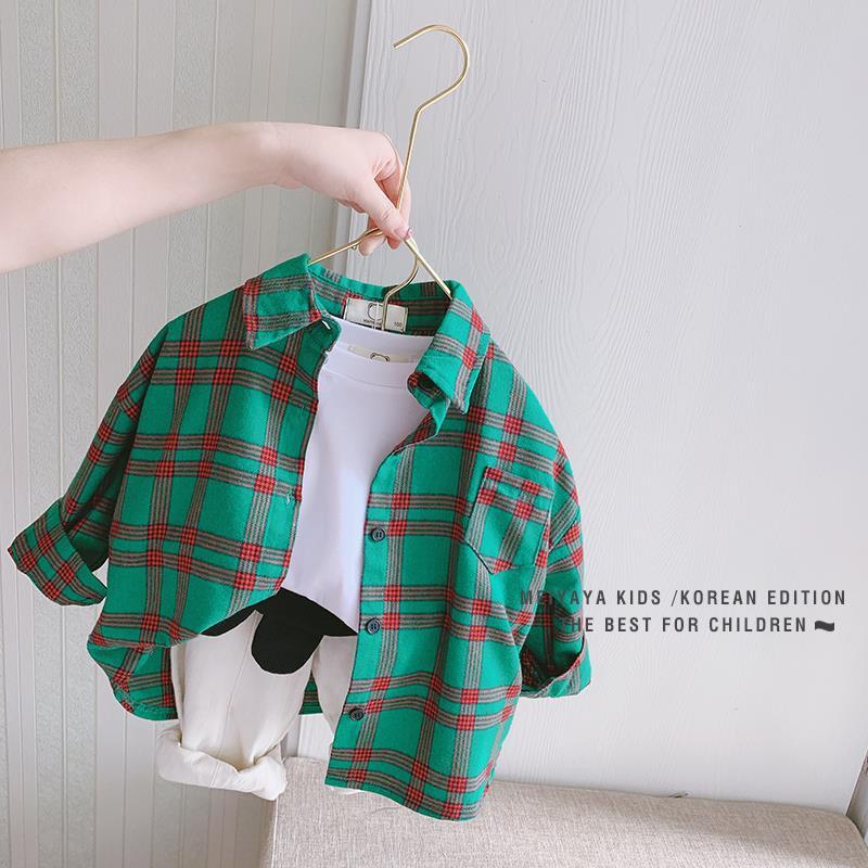 Kids Plaid Shirt – Soft & Stylish Everyday Wear - Little Pop