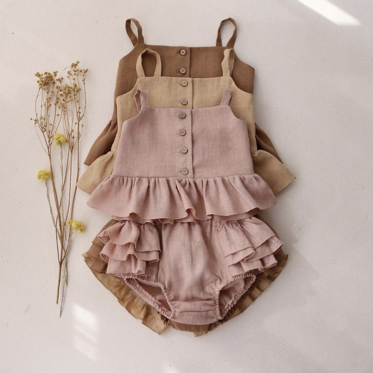 Baby Girl Summer Suit - Little Pop