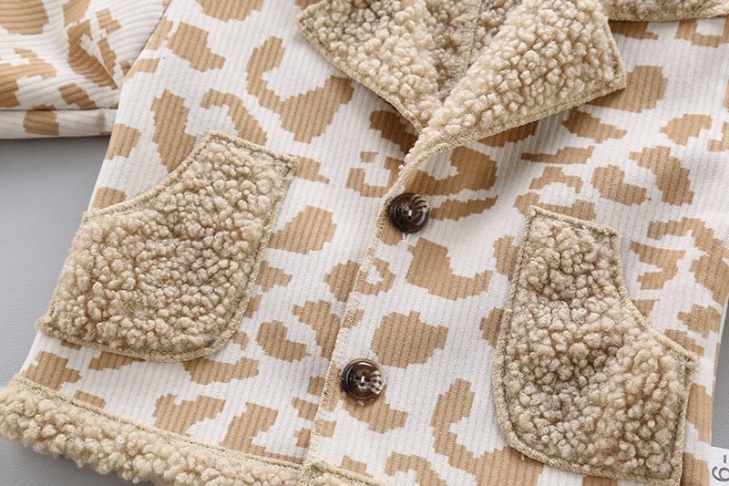 Kids’ Faux Fur Coat – Warm Winter Jacket for Boys & Girls - Little Pop