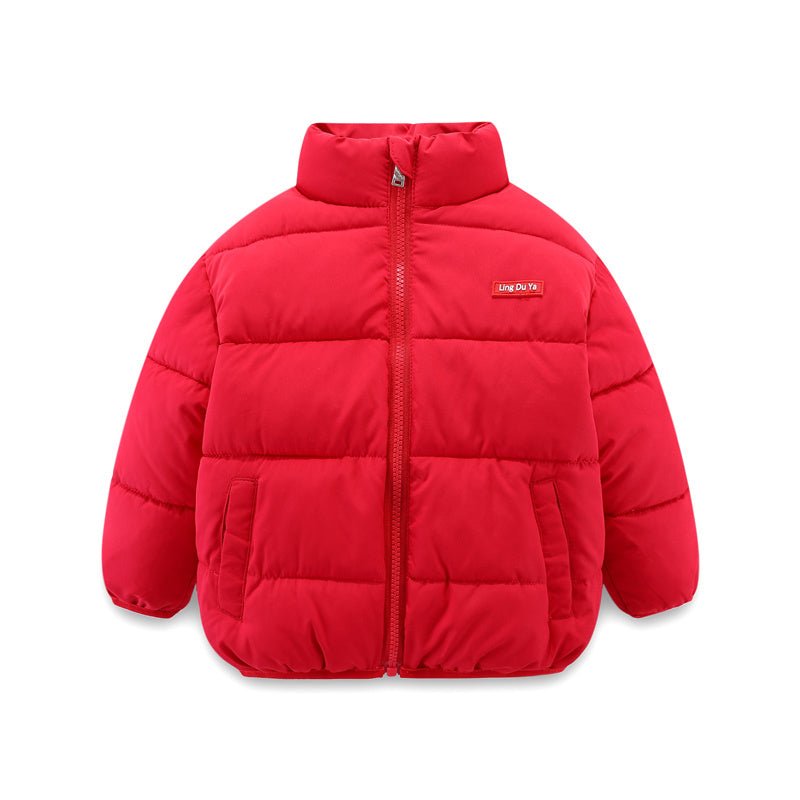 Kids’ Cotton Padded Jacket – Warm Winter Coat for Boys & Girls - Little Pop