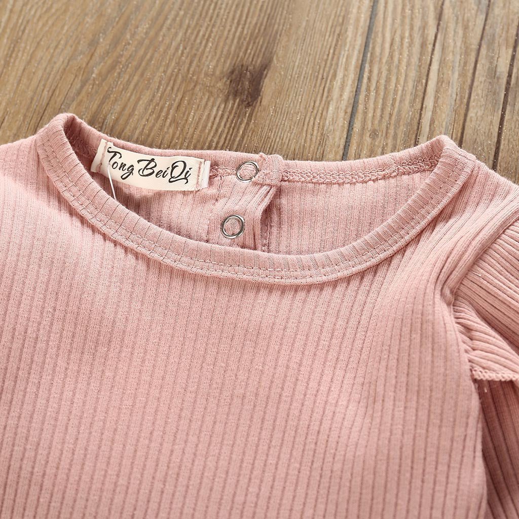 Girls’ Long Sleeve Top – Stylish Everyday Shirt - Little Pop