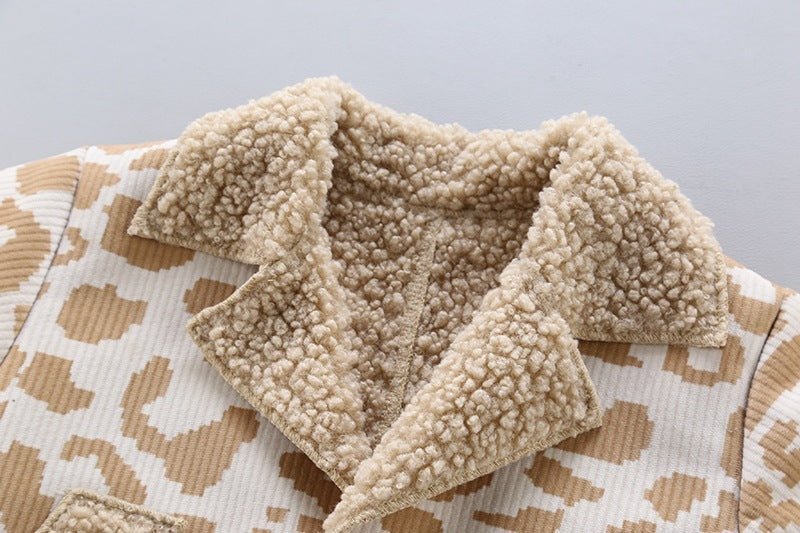 Kids’ Faux Fur Coat – Warm Winter Jacket for Boys & Girls - Little Pop