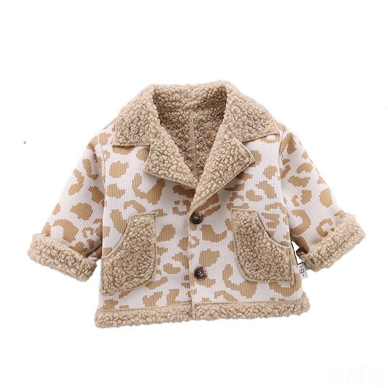 Kids’ Faux Fur Coat – Warm Winter Jacket for Boys & Girls - Little Pop