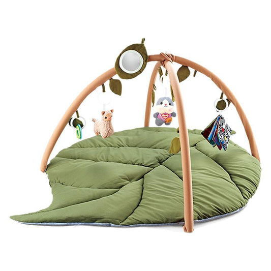 Baby Play Gym - Soft Leaf Mat - Little Pop