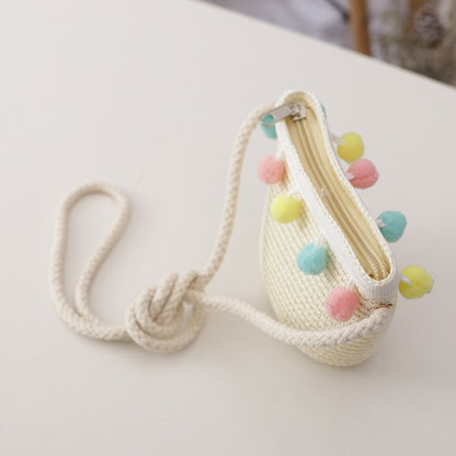 Stylish Straw Hat and Purse